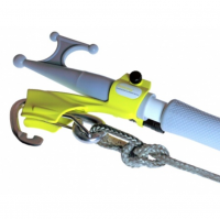 Boatasy Mehrzweck-Bootshakenverbindung mit Taschenlampe und Karabiner