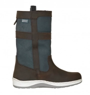 QUAYSIDE Coastal Half Boots Mocca/Navy