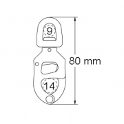 Ronstan Trigger-Schnappschäkel