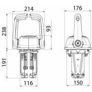 Ultraflex Einhebel Schaltung B502