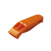 Signalpfeife orange aus Kunststoff 10er-pack