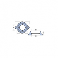 Volvo Penta Anode Ring Saildrive 110