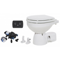 Jabsco Toilette Quiet Flush E2 Seewasser mit Spülpumpe