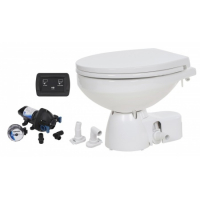 Jabsco Toilette Quiet Flush E2 Seewasser mit Spülpumpe